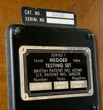 Biddle 2078750 Megger Testing Set 2,500 Volts 50,000 Megohms 8638