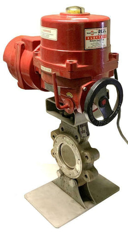 Remote Control Rcel Series Remote Control RCEL-015 Valve Actuator w/ Crane Flowseal Valve 04-1DA-