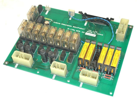 YUSHIN PRECISION EQUIPMENT 8-178A RELAY/INPUT BOARD