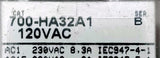 Allen-Bradley 700-HA32A1 2 Pole Tube Base Relay 10A 120VAC 50/60HZ 8 Pin