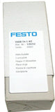 Up to 6 New Festo VABB-S4-1-WT Blanking plate 539212