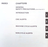 Cincinatti Milacron 10VC-1000 Precision Machining Center Diagnostics Manual