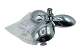 HotelSpa 7-Zone 9-1/2" Rainfall Showerhead W/ Adjustable Jets - Chrome