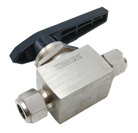 Whitey SS-45S8 Stainless Steel 2-Way Manual Ball Valve 1/2" Tube O.D.