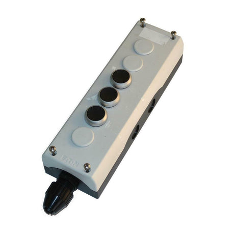 EATON IEC60947-5-1 PUSH BUTTON ENCLOSURE W/ 3 PUSH BUTTONS