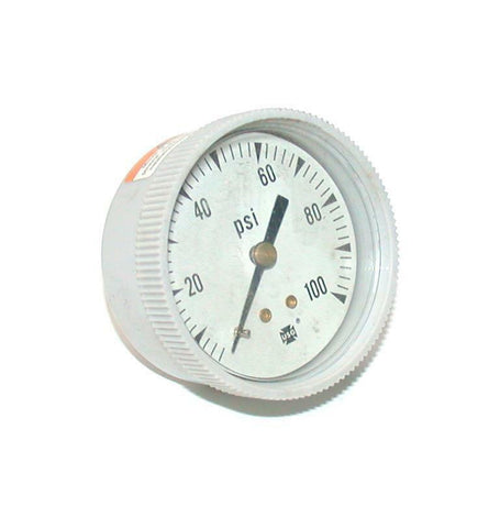 NEW AMETEK  AU-2457-FK   AIR PRESSURE GAUGE 0-100 PSI 1/4 NPT BACK MOUNT