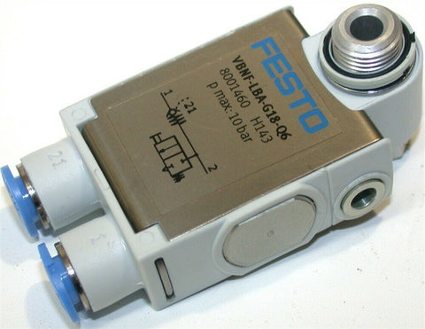 Festo VBNF-LBA-G18-Q6 Non-Return Check Valve 8001460 New