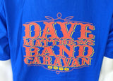 Anvil Men's Dave Matthews Band Caravan 2011 Charm City Staff Blue Shirt Size XL