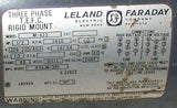Leyland Faraday  M-623   3-Phase AC Motor 1/2 HP 208-230/460 VAC