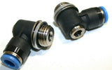 Up to 6 New Festo QSLV-G1/4-6-I Push-in L-fittings 186149