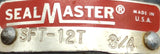 SealMaster SFT-12T Flanged Mount Bearing Unit 3/4" Bore Collar Locking Cast Iron