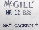McGill MR 12 RSS  MR Cagerol Needle Roller Bearing 3/4" x 1-1/4" x 1"