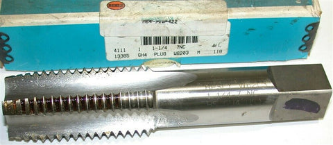 Besly 1 1/4"-7 NC GH4 4 Flute Plug Tap W6203 New