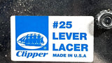 Clipper #25 Lever Lacer 2" Width Belt Capacity Wire Hook Fastener Size 25