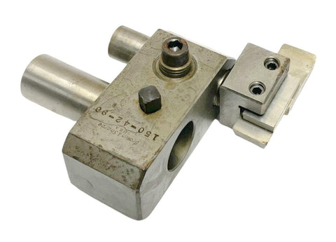 Brown & Sharpe 150-42-90 Single Base Turret Lathe Tool Holder Block 1-1/4" Shank