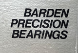 Barden Precision Bearing 102SSTM-T5 Deep Groove Radial Ball Bearing 1-1/8" OD