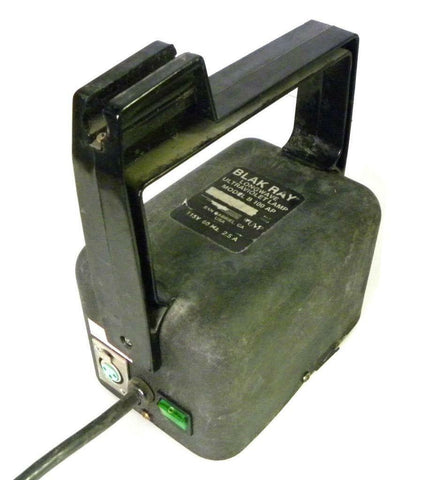 BLAK RAY B-100AP LONGWAVE ULTRAVIOLET LAMP - SOLD AS IS