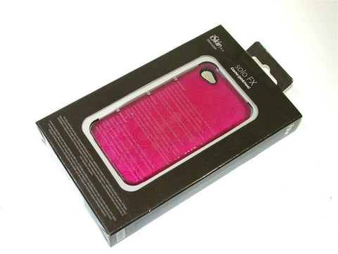 New iSkin Solo FX Case for iPhone 4 - Pink SOLOFX4-PK2 - FREE SHIPPING