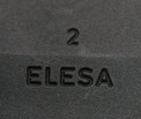 Elesa 2 Plastic Black Screw-On Pull Handle 6" x 1"