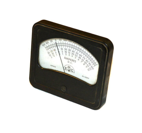 EMC 4W1610 PANEL METER 150-0-500 AMPERES D.C.
