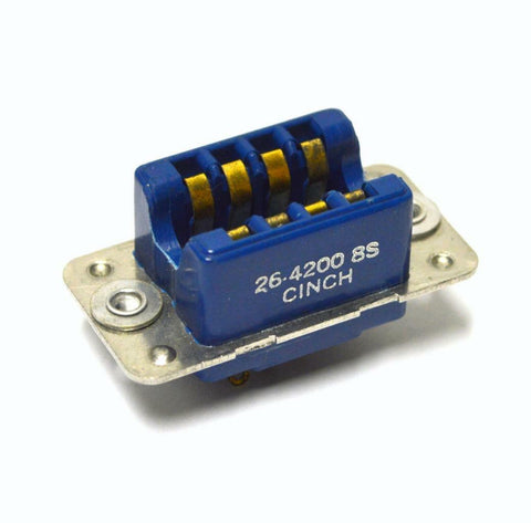 NEW CINCH 26-4200 8S DUAL 8 ROW MALE CONNECTOR