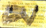 Federal Pacific NC250 2 Pole Circuit Breaker 50/50A 120/240VAC 1 PH Plug-In