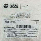 Allen Bradley 800E-2LX02 Contact Cartridge With Latch 2 NC