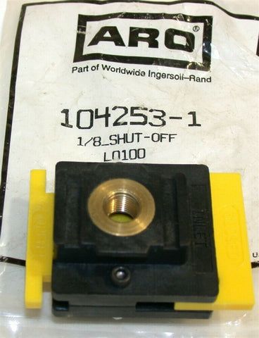 ARO 1/8" NPT Shut-off 104253-1 New