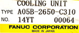 Fanuc A05B-2650-C310 Cooling Fan 14YT 00064 CRRA14