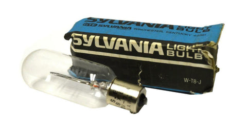 NEW SYLVANIA W-T8-J LIGHT BULB 10 VOLT 7.5 AMPS