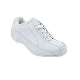 NEW POWER WOMEN'S BOLT CHEERLEADING SHOE WHITE 7505 SIZE 6.5