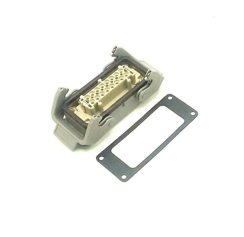 Harting  HAN-E16F  Connector Hood W/Female insert 16-Pin 16 Amp 400 VAC