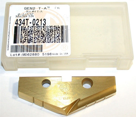Allied Machine Original T-A 2 13/32" Spade Drilling Insert 434T-0213