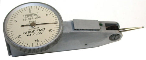 Fowler .0005" Dial test Indicator 52-562-252