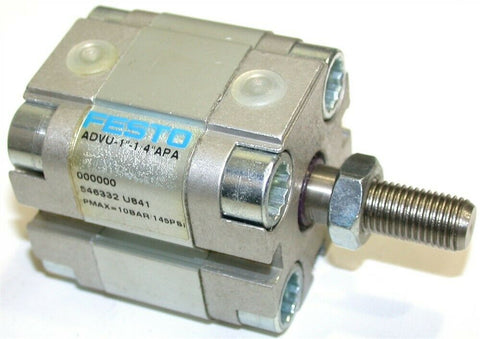 Up to 2 New Festo ADVU-1"-1/4" APA Air Cylinders 1/4" Stroke 1" Bore 546332