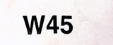 Lot of (2) Allen-Bradley W45 Overload Relay Heater Element Class 20