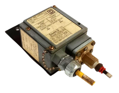 Square D 9012 GAW-5 Series C Pressure Switch 3-150 PSI Range 475 PSI Max