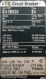 ITE E41B050 1 Pole Circuit Breaker 50A 277VAC 125VDC