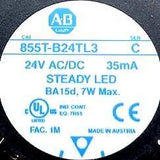 Allen Bradley 855T-B24TL3 & 855T-B24TL4 Red/Green Stack Light Steady LED