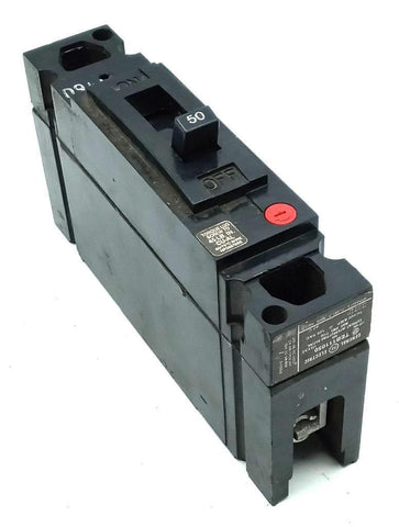 General Electric TEB111050 1 Pole Circuit Breaker 50A 120VAC 1 PH Bolt On