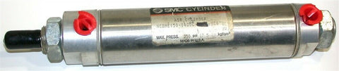 SMC 4" STROKE STAINLESS MAGNETIC AIR CYLINDER NCDME150-0400C-XC6 NEW
