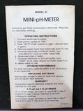 VWR Scientific Inc. Model 47 Analog Mini-PH-Meter