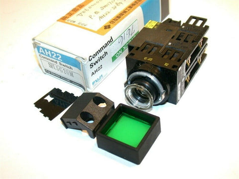 UP TO 3 NEW GREEN ILLUMINATED AH22 COMMAND SWITCH SFL5G20M
