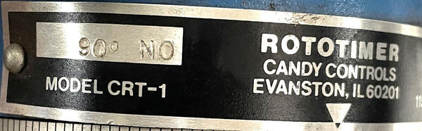 Candy Controls CRT-1 Rototimer Switch 1A 115VAC 0-35 Range