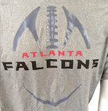 Nike Dri-Fit Men's Atlanta Falcons Football NFL Gray Short Sleeve Shirt Size M