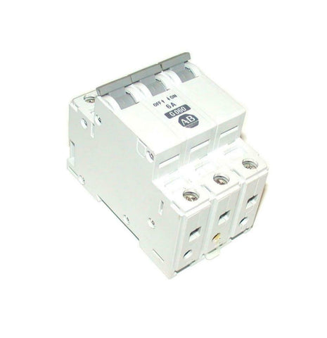 Allen Bradley  1492-CB3  G060  3-Pole Circuit Breaker 6 Amp 480 VAC