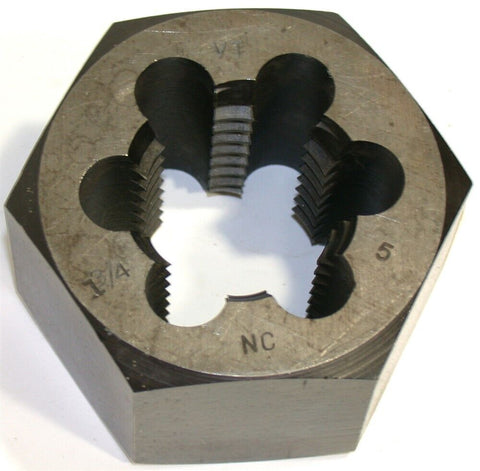 Vermont Hex Rethreading Die for 1 3/4"-5 NC Thread