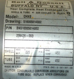 BELL & GOSSETT BN516005014002 HEAT EXCHANGER