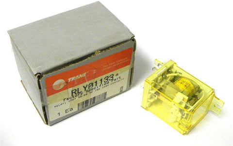 Trane RL Y01133 Relay SPDT 50/60 HZ 10 Amps 240 Volt Contacts