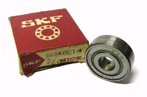NEW SKF / NICE 1614 DCTN DOUBLE SHIELDED BEARING 3/8" X 1-1/8" X 3/8" (2 AVAIL)